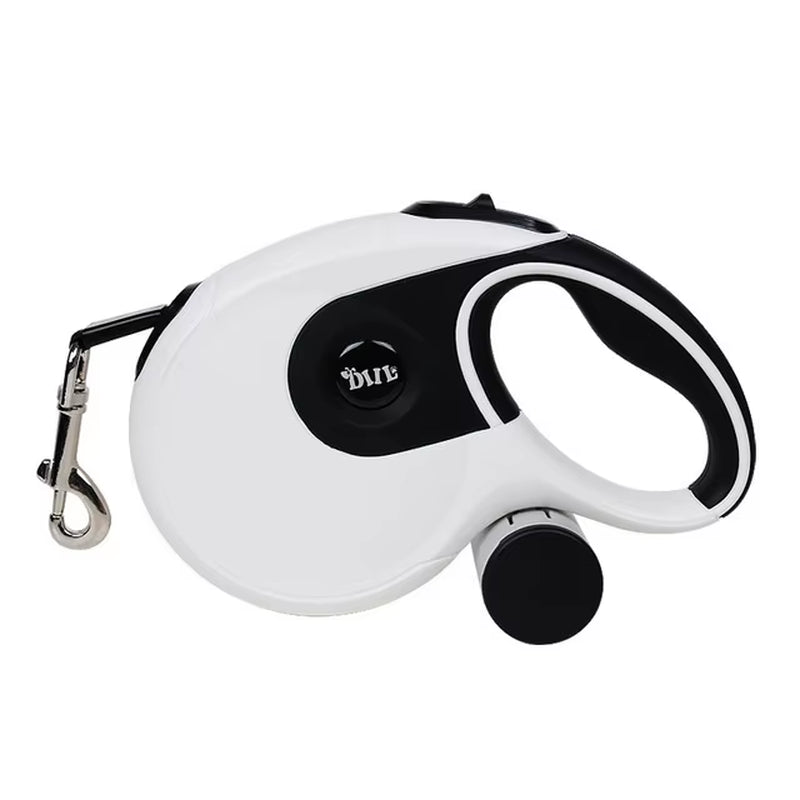 Premium 8M Dog Leash Retractable Automatic Medium Large Pet Leash and Poop Bag with Removable Holder Pet Supplies Lead