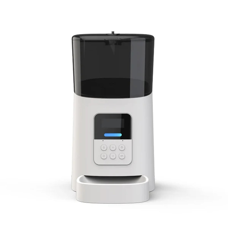 6L Intelligent Wi-Fi Automatic Pet Feeder for Cats and Dogs with APP Timer and Smart Food Dispensing System